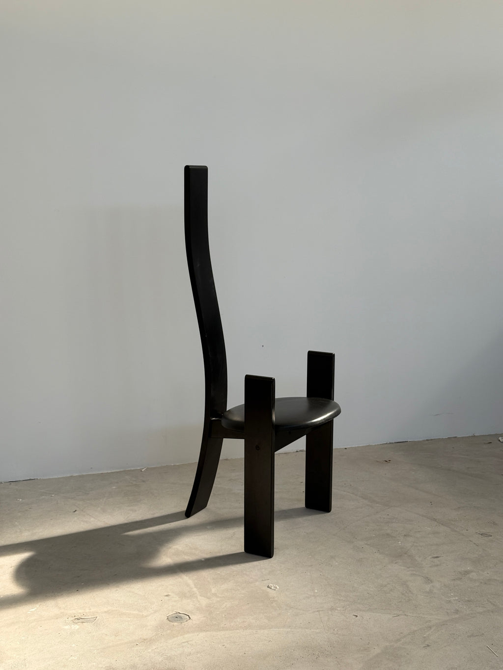 "Golem" Chairs by Vico Magistretti for Poggi, set of four, 1970.