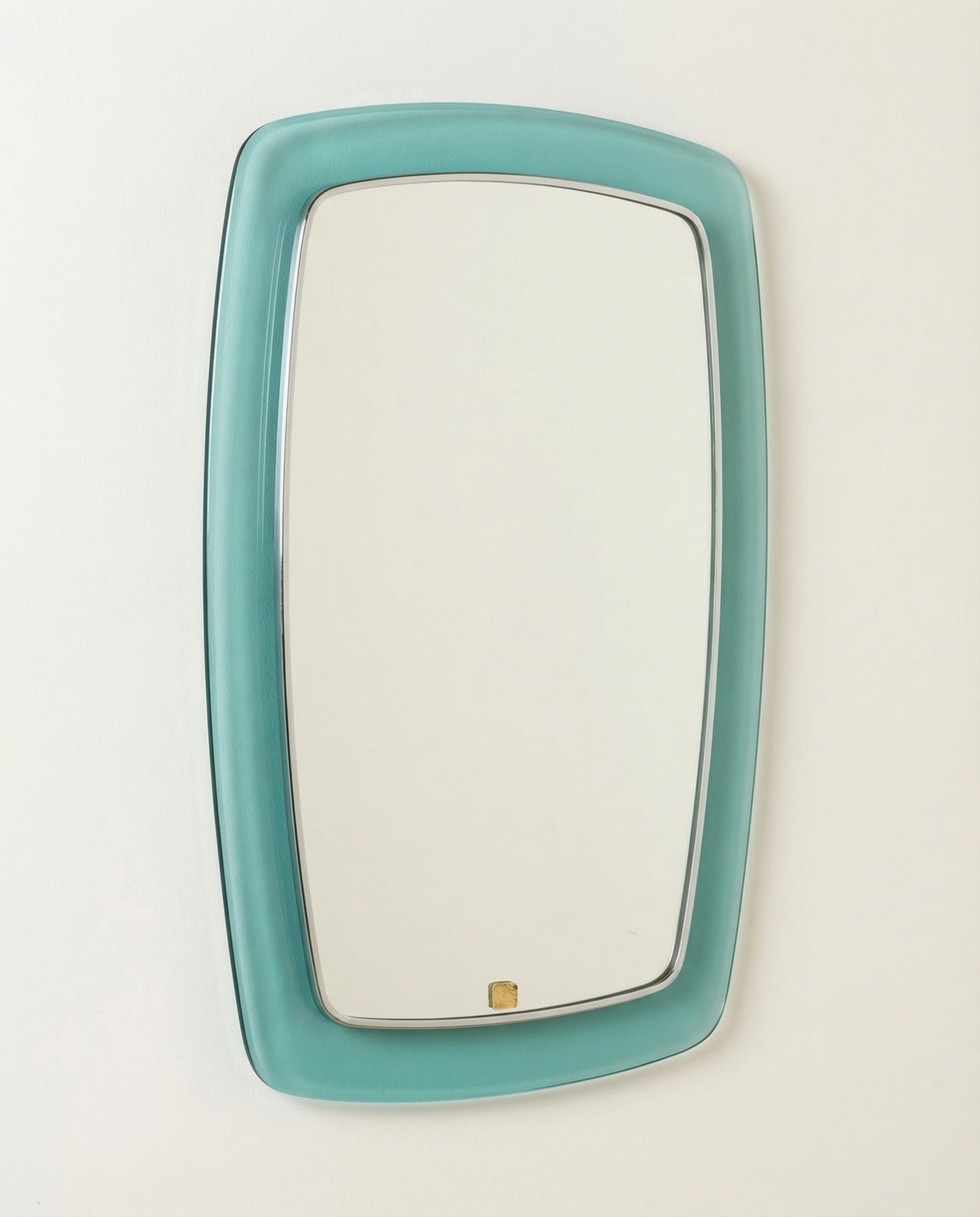 cristal arte mirror mid century design 1960