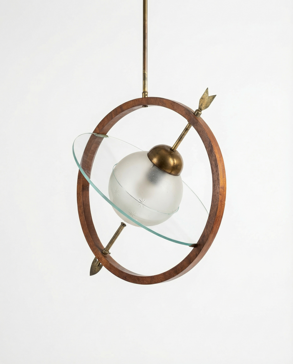 ''Saturn ceiling, attr.Ponti/Brusotti, Italy, 1930 circa.