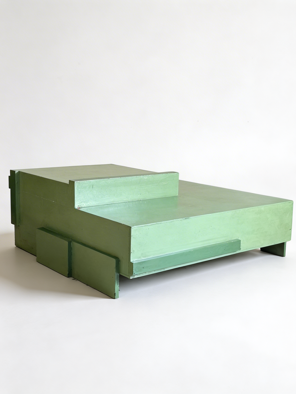 Handcrafted Sicilian coffee table, early 20th century.