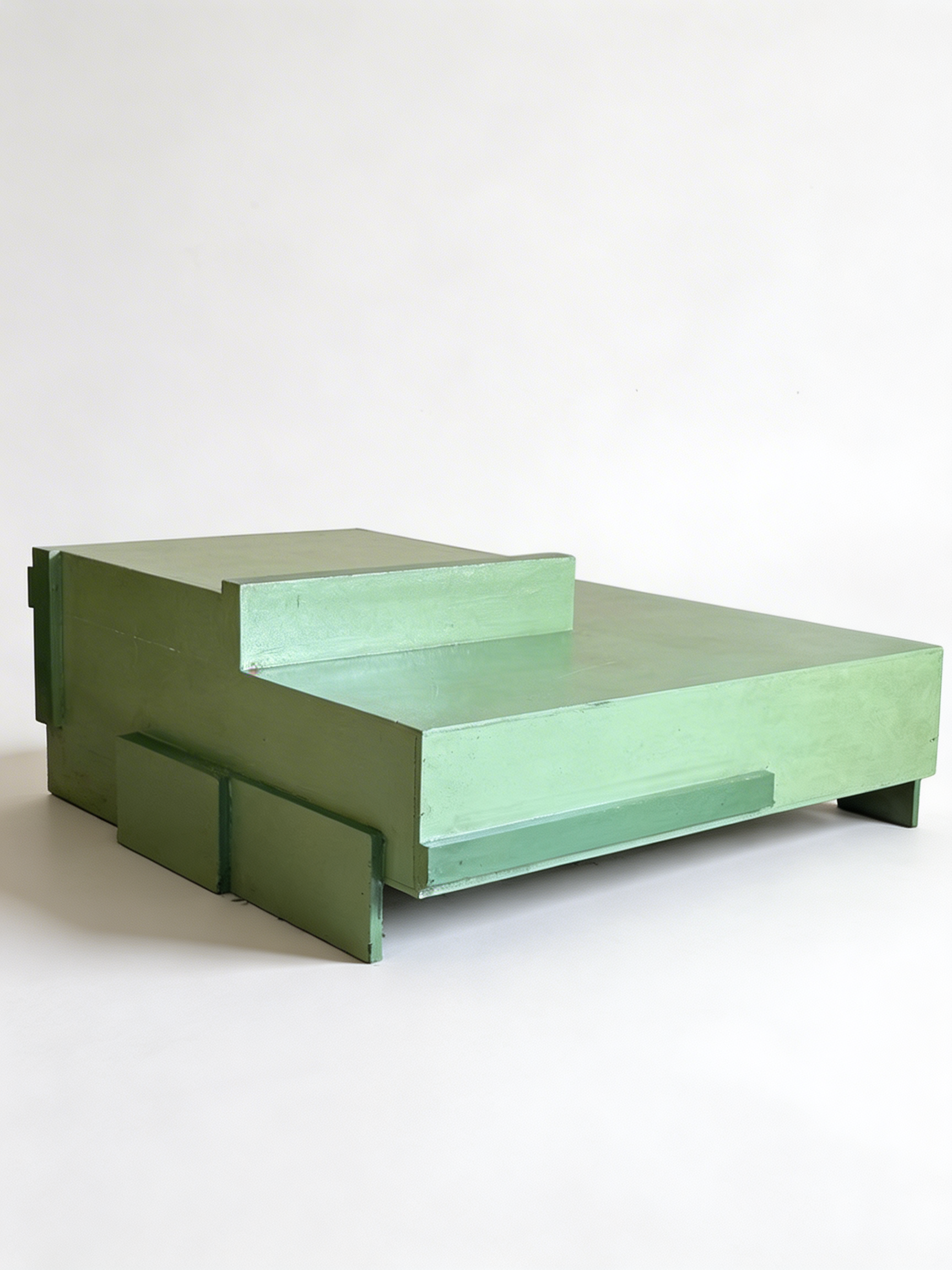 Handcrafted Sicilian coffee table, early 20th century.