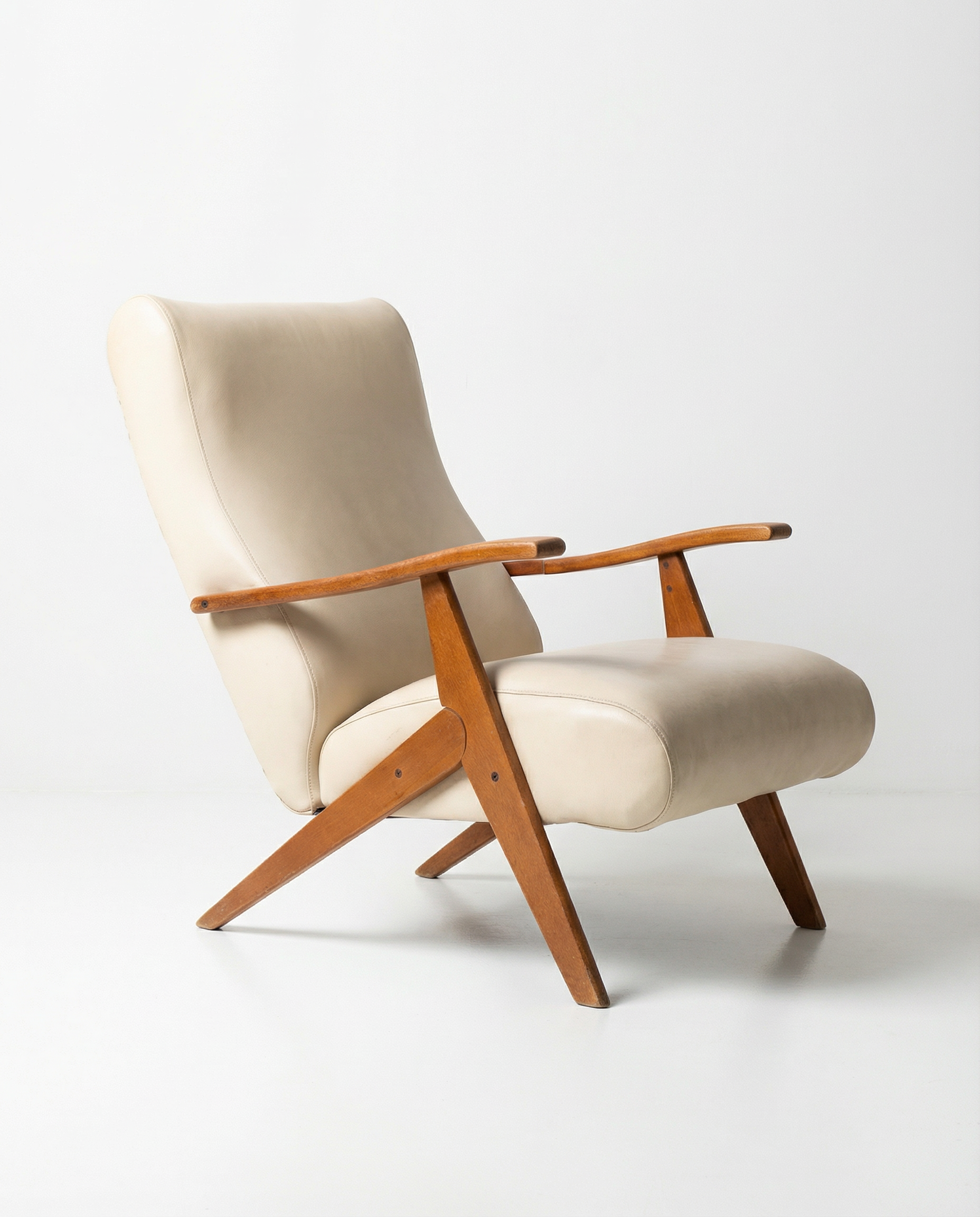 Reclining armchair designed by Antonio Gorgone, Italy, 1950 c.